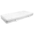 Sleezzz Smart Viskoschaum Matratze, Höhe 18 cm, Härtegrad H3, 7 Zonen mit Air Memoryschaum (90 x 200 cm)
