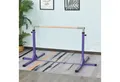 HOMCOM Turnreck Gymnastik 13-stufig höhenverstellbar Reckstange, (Turnstange aus Holz, 1-St., Reck), für 3+ Kinder, Indoor, Outdoor, Violett