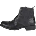 Helstons Mehari Damen Motorradstiefel, schwarz-grau, Größe 39