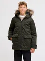 Jack & Jones Junior Parka JJCHARLIE DETACHABLE FAUX FUR PARK JNR
