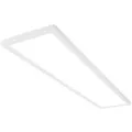 Led-Paneel Tava, Weiß, Kunststoff, rechteckig,rechteckig, 20x3x98 cm, Backlight-Effekt, Lampen & Leuchten, Innenbeleuchtung, Leuchten nach Räumen, Bürolampen