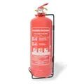 2kg Feuerlöscher, ABC Pulverlöscher, Auto, inkl. Wandhalterug und Prüfschild