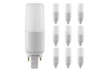 SEBSON LED-Leuchtmittel LED Lampe G24 7W G24d Unsiversal-Sockel, Leuchtmittel - 10er Pack, 10 St.