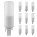 10x LED Lampe G24d neutralweiß 7W /50W  G24 Leuchtmittel 230V 660lm 4000K SEBSON