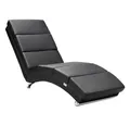 Casaria Relaxliege London, 1 Teile, XXL 186x89x55cm Ergonomisch Kunstleder Gepolstert 180kg Belastbarkeit