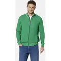Babista Strickjacke DALAR mit sportlichem Stehkragen grün L (52/54)