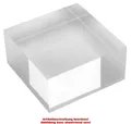 deflecto Acryl-Block, transparent, 75 x 75 x 40 mm