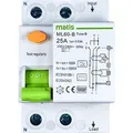 Matismart FI Schutzschalter Typ B allstromsensitiv 30mA/25A 2-Pol Intertek
