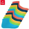 Footstar Kurzsocken EVERYDAY! 10 Paar Kinder Quarter Socken Kurzsocken bunt 35-38