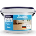 PLID® Bodenkleber 3kg [GERUCHSLOS] Universalkleber für PVC, Teppich, Vinyl, CV, Linoleum, Kork u.v.m. - Teppich PVC Kleber Lösemittelfrei - Vinyl Kleber wasserfest - Haftstark