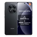 XIAOMI Redmi Note 15 Pro Smartphone (12+512 GB) – Handy mit Android, 6500-mAh-Akku, 200-MP-Kamera, IP65-Wasserschutz, 6,77" FHD+ AMOLED-Display, Schwarz, 2 Jahre Garantie