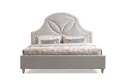 Designer Bett Polsterbett Luxusbett Doppelbett Ehebett Betten 180x200cm Stoff