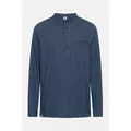 Hanseheld Fischerhemd Blau Breit Gestreift GOTS Organic