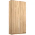 Rauch Möbel Drehtürenschrank Rauch Alabama, Sonoma Eiche, Holzwerkstoff, 2 Fächer, 91x229x54 cm, Blauer Engel, Goldenes M, BQ - Bündnis für Qualität, Made in Germany, Schlafzimmer, Kleiderschränke, Drehtürenschränke