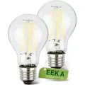 Briloner - 2er Set Led Leuchtmittel E27 Led Lampe A60 Warmweiß Effizienzklasse A
