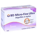 BD Micro-Fine Ultra Pen-Nadeln 0,25x5 mm 31 G Kanüle Inhalt: 100 St
