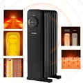 🔥TOP Ölradiator Öl Radiator Touch/Timer Heizer Heizkörper Heizlüfter Heizung sw