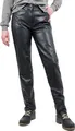 MADDOX - Damen Lederhose Lammnappa schwarz : 46