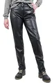 Maddox - Damen Lederhose Lammnappa schwarz Größe 46