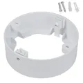 Maclean MCE376 R Aufputzadapter für LED-Panel mit 12cm Durchmesser Einbaustrahler Deckenstrahler Deckenspot Deckenleuchte Decken-Strahler (Aufputzadapter für 9W LED Panel, Rund)
