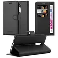 Cadorabo Hülle für Xiaomi RedMi NOTE 4 Schutz Hülle in Schwarz Handyhülle Etui Case Cover Magnetverschluss