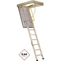 Minka Bodentreppe Polar 60 mit U-Wert 0,64 W/m2K bis 275cm Raumhöhe 86x70cm Deckenöffnung