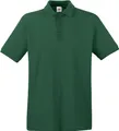 Fruit Of The Loom Premium Herren Polo-Shirt, Kurzarm BC1381 (M) (Flaschengrün)