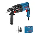 BOSCH Bohrhammer GBH 2-26 in L-Case Koffer + Metabo Bohrer und Meisel-Set 17 tlg Alukoffer