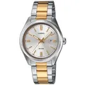 Casio Damen Armbanduhr LTP-1302PSG-7AVEG analog bicolor - Silber/Gold