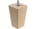 Möbelfuss Vasio vierkant 70 x 120 mm buche