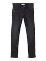 NAME IT Jungen Nkmsilas Dnmtax Pant Noos Hose, Black Denim, 122 EU