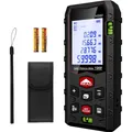 Präzises Laser Messgerät - Entfernung/Flächen/Volumenmessung, Großes LCD