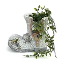 Pflanztopf Stiefel aus Magnesia Blumentopf 32cm wetterfest frostfest Pflanzgefäß
