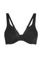 Hunkemöller Unwattierter Bügel-BH Mesh - Caviar - 80D