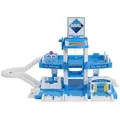WADER QUALITY TOYS Spielzeug-Auto Garage ARAL Parkhaus Autogarage 2 Spielebenen blau|bunt