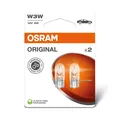 W3W OSRAM 12V W2.1x9.5d 12V BREMSLICHT RÜCKLICHT LAMPE GLÜHBIRNE 2x STÜCK