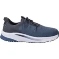 Orthofeet Tilos Herrensneaker, Freizeitschuhe, Textil/Stretch, Blau, Bequem - Herrenschuhe Sneaker / Schnürschuh, Blau, textil/stretch (wasserabwe... - Blau - 45