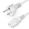 10m Stromkabel Kaltgerätekabel Netzkabel Kaltgeräte Strom Kabel C13 PC Computer