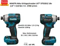 ⭐MAKITA DTD201z 18V Akku-Schlagschrauber 1/4"  210Nm  0–3700 U/min Ohne Akku⭐