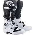 Alpinestars Tech 7 Motocross Stiefel, schwarz-weiss, Größe 49 50 für Männer