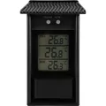 Digital Gewächshaus-Thermometer Max Meine - Wandmontage, Schwarz, -20-50°C