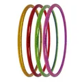 hoopomania Sternen Hula Hoop Reifen, Pink Ø80cm