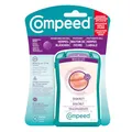 Compeed Herpesbläschen Patch - mit Applikator – für beschleunigte Wundenheilung – gegen Herpes im Gesicht, 15 Patches