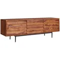 Mid.you Sideboard, Sheesham, Holz, Sheesham, massiv, 147x50x38 cm, stehend, handgemacht, Holzmöbel, Kleinmöbel Holz, Holzkommoden, Sideboards Holz