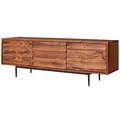 WOHNLING Lowboard, WL5.636 sheesham 147,0 x 38,0 x 50,0 cm, 1 St.