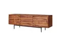WOHNLING HiFi Lowboard WL5.636 Sheesham Massivholz 147x50x38cm