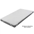 Matratzenschoner 90 x 200 cm wasserdicht Topper Matratzenauflage Auflage Bett