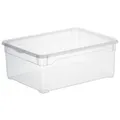 ROTHO CLEARBOX BOX MEN SHOE 10 L CLEAR NEU