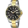 Festina Edelstahl Herren Uhr Armbanduhr silber gold Elegant D2UF20532/2 - Silber
