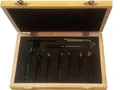 7-teiliges Drehmeißelset mit Wendeplatten 8 mm